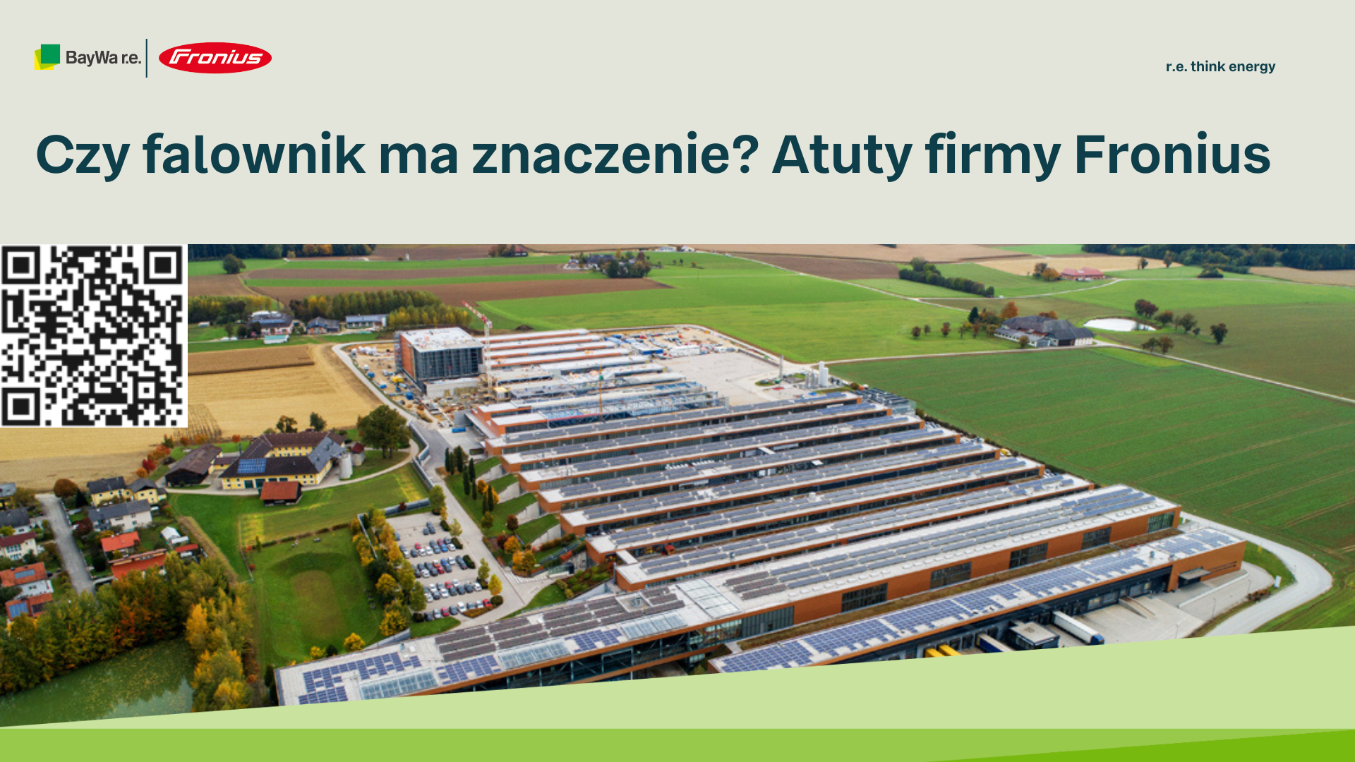 Instalacja oraz fabryka marki Fronius w Austrii